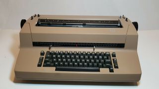 Vintage Ibm Selectric Ii 2 Typewriter Correcting Brown