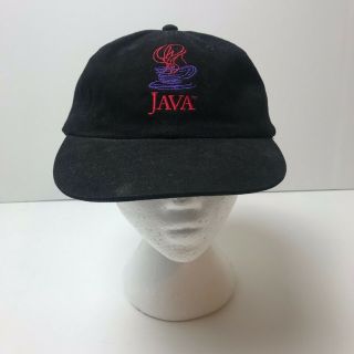 Vintage Java Programming 90s Computer Hat Sun Microsystems Collectible