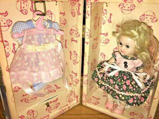 Vintage Ginny Doll In Case And With Outfits