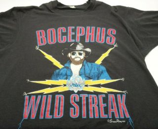 Vintage Hank Williams Jr.  1988 Tour T Shirt Bocephus Wild Streak Large