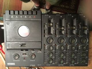 Yamaha Mt50 4 Track Cassette Recorder Vintage 4 Track Recorder As - Is But