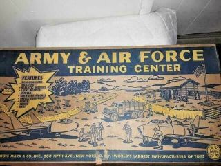 Vintage Us Army & Air Force Training Center By Louis Marx & Company; Made In Usa