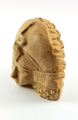 Ancient Egyptian Queen Nefertari Head Sculpture Rare Antique Figurine 6