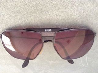 Vtg Carl Zeiss Germany Sportsman Competition Shooting Sunglasses Aviator