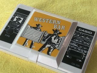 Casio Vintage 1984 Western Bar Game