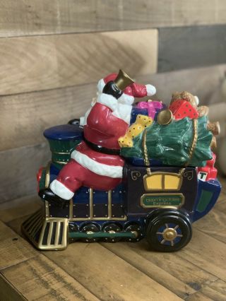 Extremely Rare Epdesigns For Bloomingdales Vintage Cookie Jar (christmas 1983)