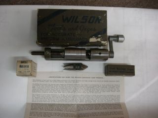 Vintage L.  E.  Wilson Cartridge Case Trimmer