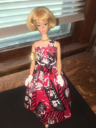 Vintage 1960’s American Girl Barbie Doll,  Doll