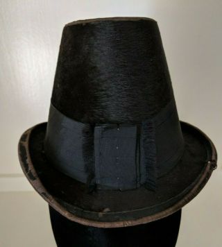Very Rare Civil War Era Conical Top Hat