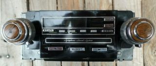 Vintage Car Stereo Symphonic Sound System Radio /cassette