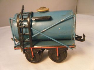 Vintage Bing Gbn Tin Petroleum Tanker Train Car