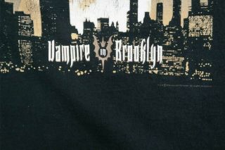 Vintage Rare Vampire In Brooklyn Eddie Murphy Movie Film Tee T Shirt Size Large 6