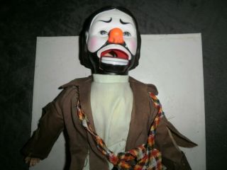 Vintage 1978 Horsman Emmett Kelly Ventriloquist Doll