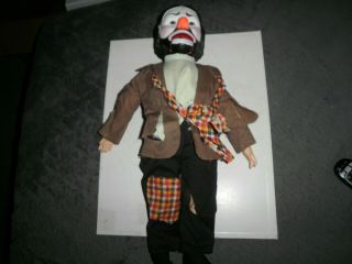 Vintage 1978 Horsman Emmett Kelly Ventriloquist Doll 2