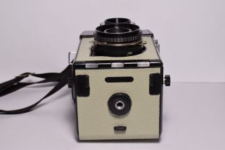 LOMO LUBITEL 166B Beige body Vintage Soviet/Russian TLR Camera 7