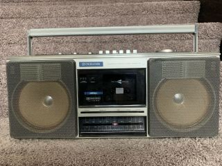 Vintage Pioneer Sk - 350 Boombox Stereo Radio Cassette