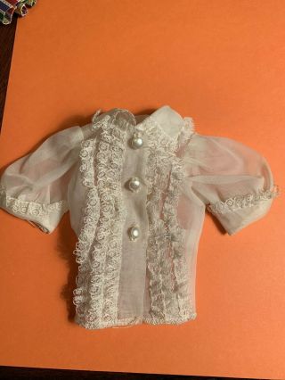 Vintage 20 " Madame Alexander Tagged Cissy Doll White Blouse 1950s Minty
