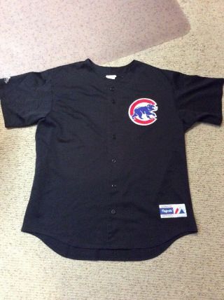 Chicago Cubs Jersey Majestic Authentic Large Men 