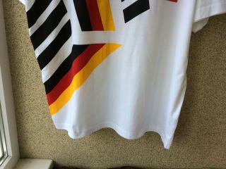 Germany World Cup 1994 Football Shirt XL Jersey USA Adidas Training OLD Vintage 4