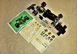 Vintage Entex 1/8 Scale John Player Special Lotus 72d F1 – For Rebuild Or Parts