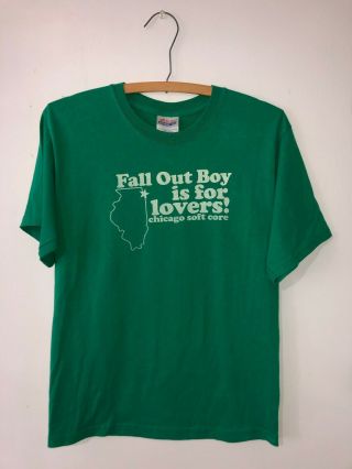 Fall Out Boy Fob Is For Lovers T Shirt Chicago Small Vintage 2005 Concert Tour