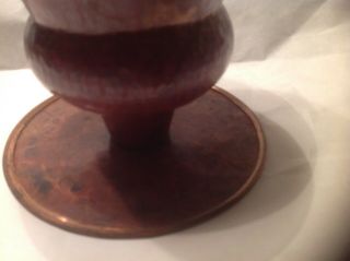 Vintage/Antique Arts & Crafts Hammered Copper Bowl/Vase/Planter ? 5