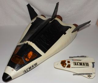 Vintage Gi Joe Crusader Space Shuttle By Hasbro 1987