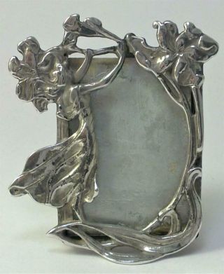 Vintage Hallmarked Sterling Silver Miniature Photo Frame – 1982 By Ari D.  Norman
