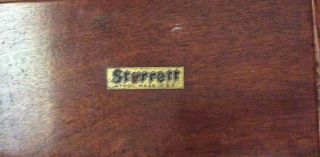 Vintage Starrett Micrometer Caliper No.  224 Set A