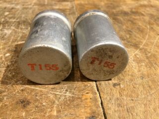 Vintage Bogen T - 155 Mic Transformers For Tube Preamp Or Mc Phono Sut