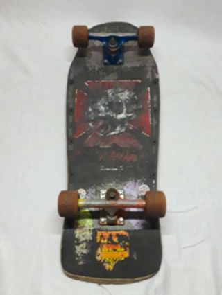 Vintage Tony Hawk Powell Skateboard Rare 1983 And 97 Bullet Wheels