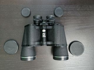 Asahi JAPAN PENTAX Vintage 12x50 Field 5.  5 Binoculars Amber Coated 2