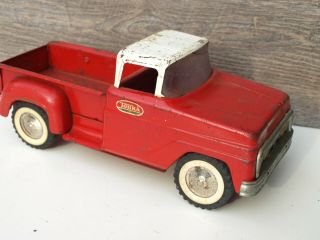 Vintage 1962 Tonka Model 302 Red Pickup Truck Complete