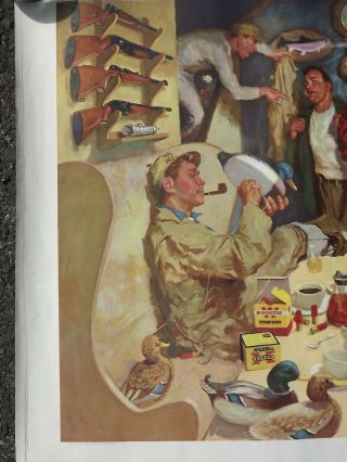 Vintage 1954 Winchester Poster Pyle art,  