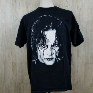 Vintage Sting 90 ' s WWE NWO WCW WWF Black XL T - Shirt 2 Sided 6