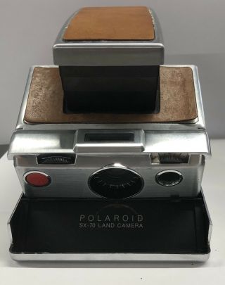 Vintage Polaroid Tan Sx - 70 Land Camera