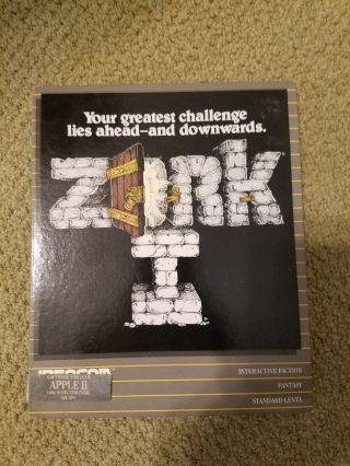 Zork I (zork 1),  Infocom (apple Ii) Rare Vintage Floppy Disk