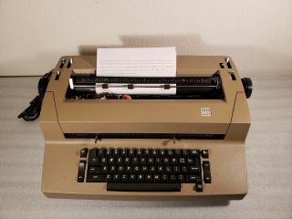 IBM Selectric II Correcting Electric Typewriter TAN (Vintage) 2