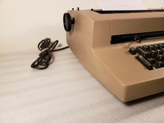 IBM Selectric II Correcting Electric Typewriter TAN (Vintage) 6