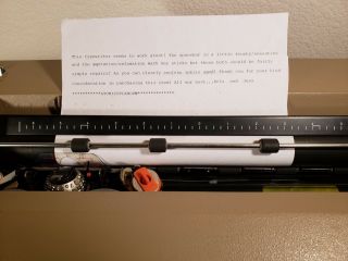 IBM Selectric II Correcting Electric Typewriter TAN (Vintage) 7