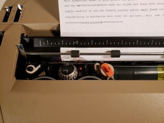 IBM Selectric II Correcting Electric Typewriter TAN (Vintage) 8