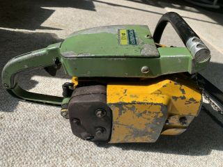 Vintage Pioneer P40 Complete Chain Saw With Blade/Chain Rare See Pictures 2