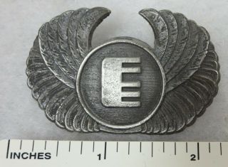 Discontinued 1970s Vintage Federal Express Pilot Hat Cap Badge 2nd Issue