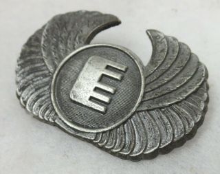 Discontinued 1970s Vintage FEDERAL EXPRESS PILOT HAT CAP BADGE 2nd Issue 2