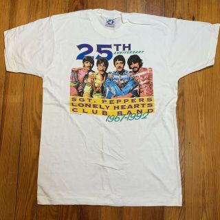Rare Vintage 1992 Liquid Blue The Beatles Sgt Peppers Shirt Xl Usa Single Stitch