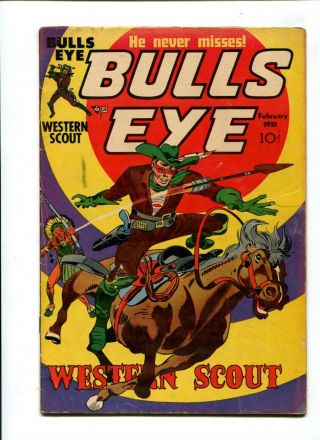 Bulls Eye 4 Vintage Charlton Golden Age 10c Comic Simon & Kirby Art Western