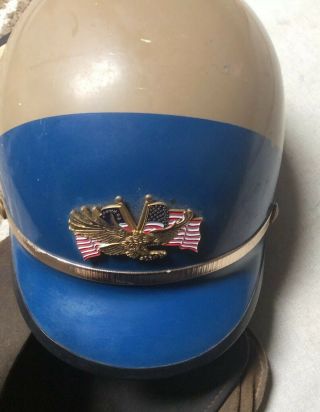 Vintage Los Angeles Police Bell Toptex Motorcycle Helmet 8
