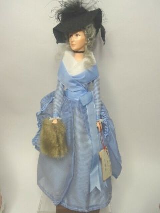 Ann Parker Artist Dolls English Costumes 18th Century Three Dolls 2