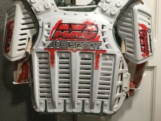 Vintage Axo Motorcross Chest Protector Like Retro Motorcycle Guard