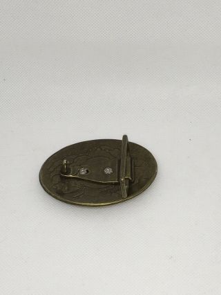 Levi Strauss Vintage Oval Belt Buckle 4